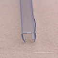 H sharp Bottom seal PVC door sealing strip for glass shower door